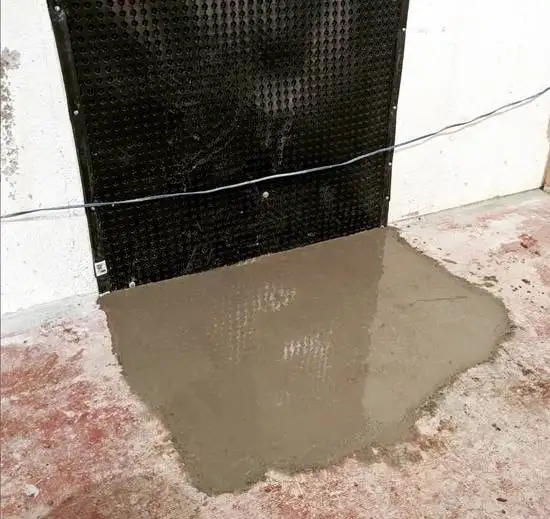 inside basement waterproofing