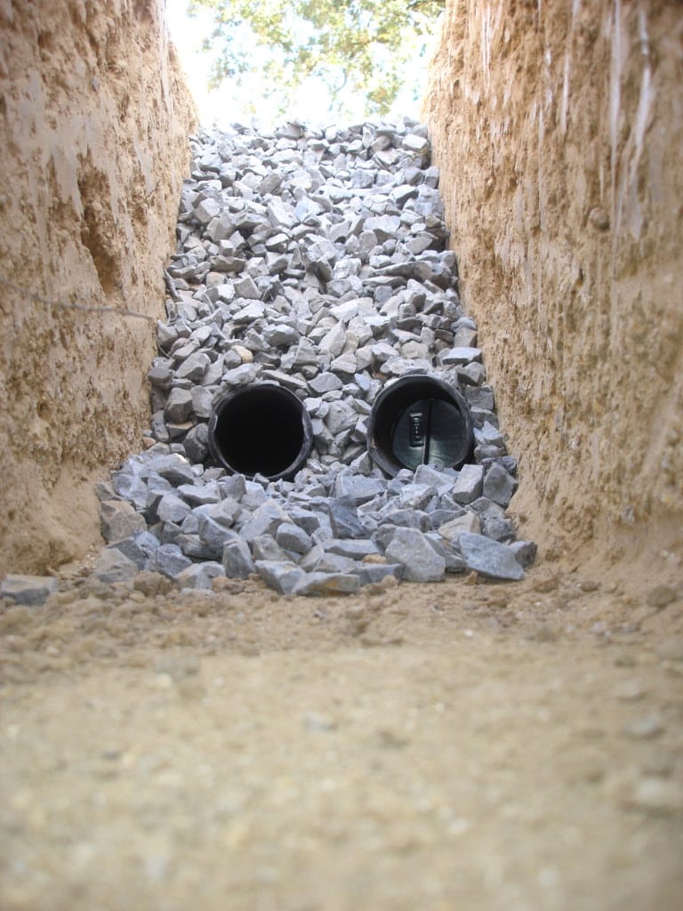 how does french drain work